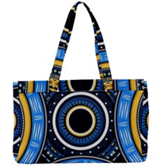 Tribal Zentangle Art Canvas Work Bag by tmsartbazaar