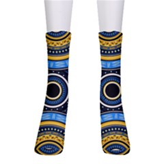Tribal Zentangle Art Men s Crew Socks by tmsartbazaar