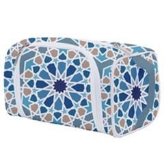 Arabic Geometric Design Pattern  Toiletries Pouch by LoolyElzayat