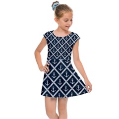 Anchors  Kids  Cap Sleeve Dress by Sobalvarro