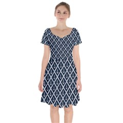 Anchors  Short Sleeve Bardot Dress by Sobalvarro