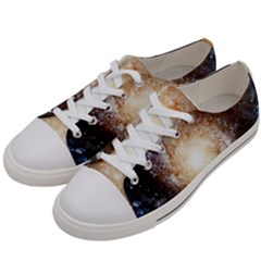 Galaxy Space Women s Low Top Canvas Sneakers by Sabelacarlos
