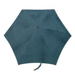 Turquoise Alligator Skin Mini Folding Umbrellas by LoolyElzayat