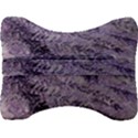 Flowers Branches Purple Velour Seat Head Rest Cushion View2