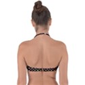 Geometric Diamond Tile Halter Bandeau Bikini Top View2