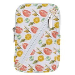 Citrus Gouache Pattern Belt Pouch Bag (small) by EvgeniaEsenina