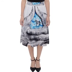 Hands Horse Hand Dream Classic Midi Skirt by HermanTelo