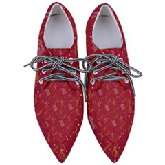 African Folk Tribal Art Pointed Oxford Shoes by tmsartbazaar