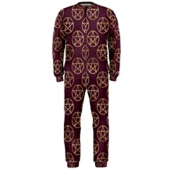 Golden Pentagram Onepiece Jumpsuit (men)  by Angelandspot