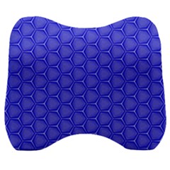 Blue-monday Velour Head Support Cushion by roseblue