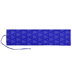 Blue-monday Roll Up Canvas Pencil Holder (l) by roseblue