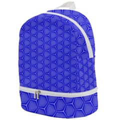 Blue-monday Zip Bottom Backpack by roseblue