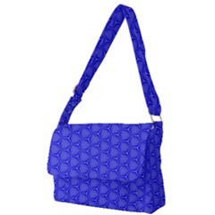 Blue-monday Full Print Messenger Bag (l) by roseblue