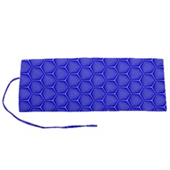 Blue-monday Roll Up Canvas Pencil Holder (s) by roseblue