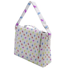 Multicolored Hands Silhouette Motif Design Box Up Messenger Bag by dflcprintsclothing