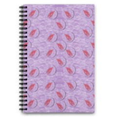 Tropical Flower Forest Of Ornate Colors 5 5  X 8 5  Notebook by pepitasart