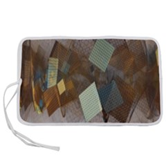 Digital Geometry Pen Storage Case (l) by Sparkle