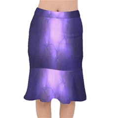 Violet Spark Short Mermaid Skirt by Sparkle