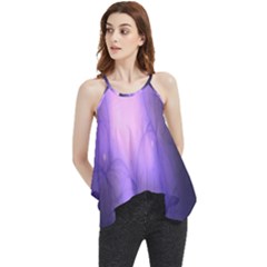 Violet Spark Flowy Camisole Tank Top by Sparkle