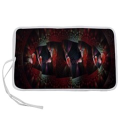 Twist Flower Pen Storage Case (l) by Sparkle