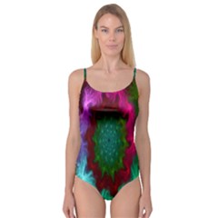 Rainbow Waves Camisole Leotard  by Sparkle