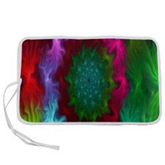 Rainbow Waves Pen Storage Case (s) by Sparkle