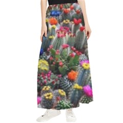 Cactus Maxi Chiffon Skirt by Sparkle