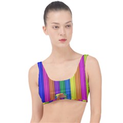 Colorful Spongestrips The Little Details Bikini Top by Sparkle