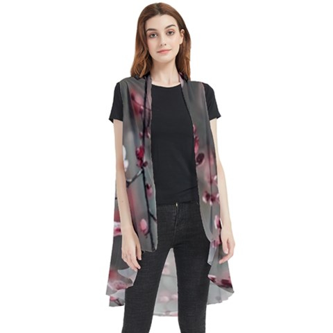 Realflowers Sleeveless Chiffon Waistcoat Shirt by Sparkle