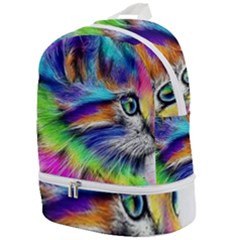 Rainbowcat Zip Bottom Backpack by Sparkle