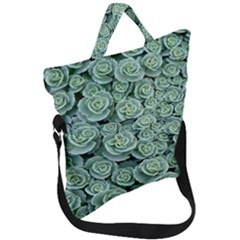 Realflowers Fold Over Handle Tote Bag by Sparkle