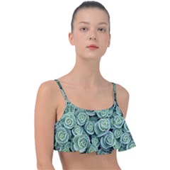 Realflowers Frill Bikini Top by Sparkle
