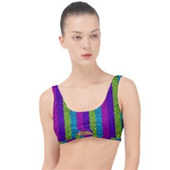 Glitter Strips The Little Details Bikini Top by Sparkle