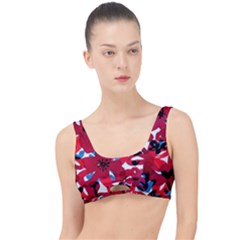 Handpaint Flowers The Little Details Bikini Top by Sparkle