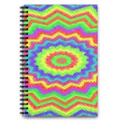 Masaic Colorflower 5 5  X 8 5  Notebook by Sparkle