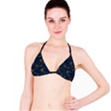 Tribal Festive Folk Pattern Bikini Top View1