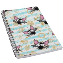 Halloween Bats 5 5  X 8 5  Notebook by Angelandspot