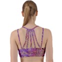 Marbling Abstract Layers Line Them Up Sports Bra View2
