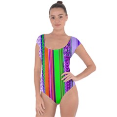 Fashion Belts Short Sleeve Leotard  by essentialimage