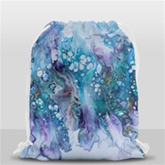 Sea Anemone Drawstring Bag (small) by CKArtCreations