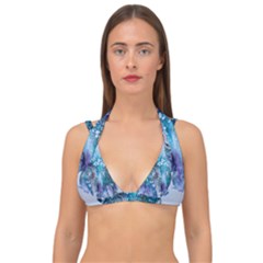 Sea Anemone Double Strap Halter Bikini Top by CKArtCreations
