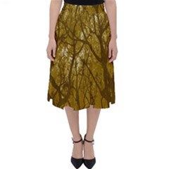 Forest Landscape Illustration 2 Classic Midi Skirt by dflcprintsclothing