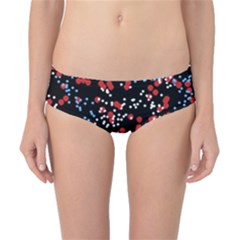 Multicolored Bubbles Motif Abstract Pattern Classic Bikini Bottoms by dflcprintsclothing