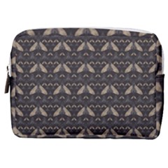 Moth Pattern Make Up Pouch (medium) by GretaBerlin