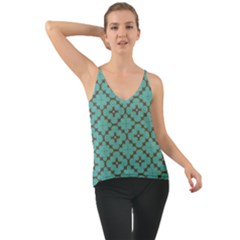 Tiles Chiffon Cami by Sobalvarro