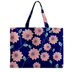 Floral Zipper Mini Tote Bag by Sobalvarro