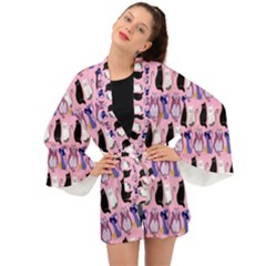 Halloween Long Sleeve Kimono by Sparkle