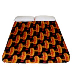 Halloween Fitted Sheet (king Size) by Sparkle
