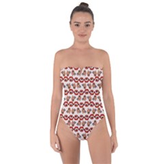 Halloween Tie Back One Piece Swimsuit by Sparkle