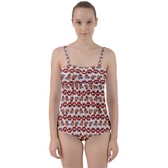 Halloween Twist Front Tankini Set by Sparkle